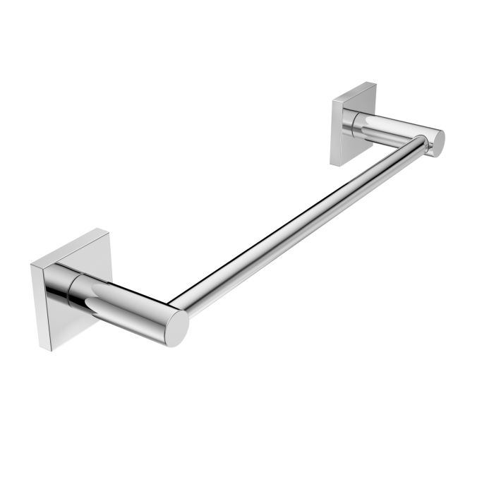 Porta Asciugamani 30 a Parete Cromo in Acciaio Cromato e leghe metalliche Mod. Hotel Maison main product photo