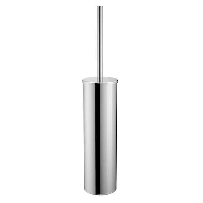 Porta Scopino da Appoggio Cromo in Acciaio Inox Aisi 304 Mod. Hotel Maison main product photo