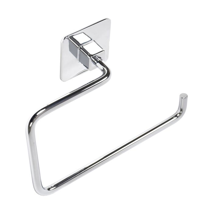Porta Asciugamani ad Anello a Parete Cromo in Acciaio Cromato e leghe metalliche Mod. Cold Wind Cromo main product photo