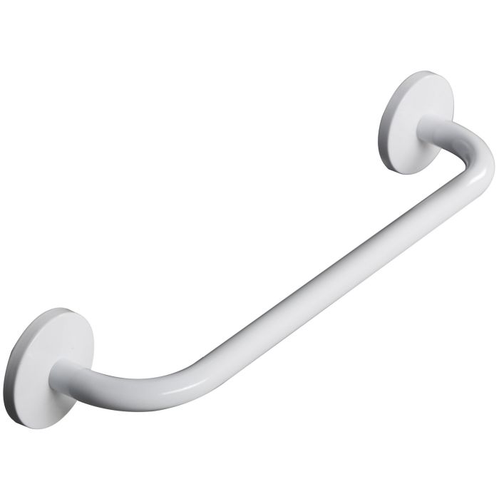 Porta Asciugamani 45 a Parete Acciaio Verniciato Bianco in Acciaio Verniciato e leghe metalliche Mod. One Duo Bianca main product photo