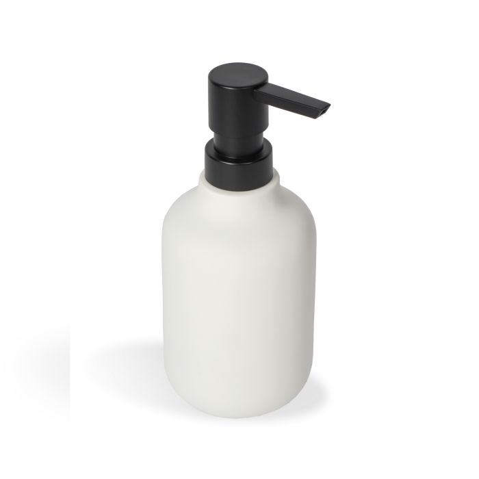 Dispenser Sapone da Appoggio Bianco Opaco in Ceramica Mod. Chloe main product photo