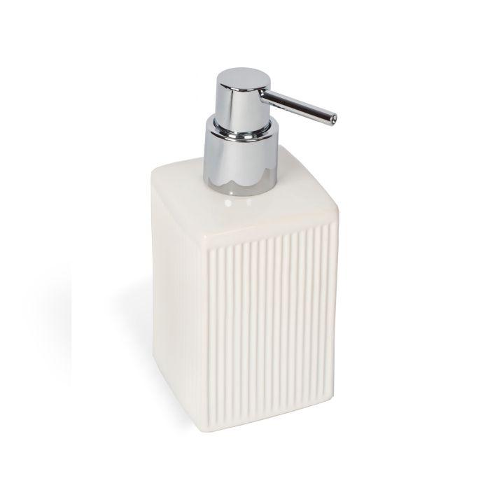 Dispenser Sapone da Appoggio Bianco in Ceramica Mod. Zoe main product photo