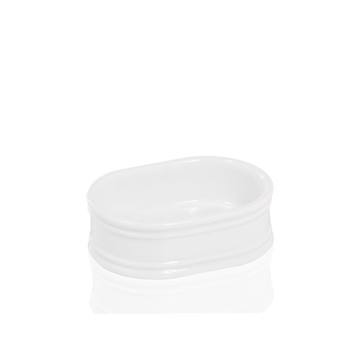 Porta Sapone da Appoggio Bianco in Porcellana Mod. Impero main product photo