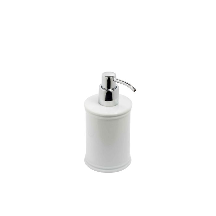 Dispenser Sapone da Appoggio Bianco in Porcellana Mod. Impero main product photo