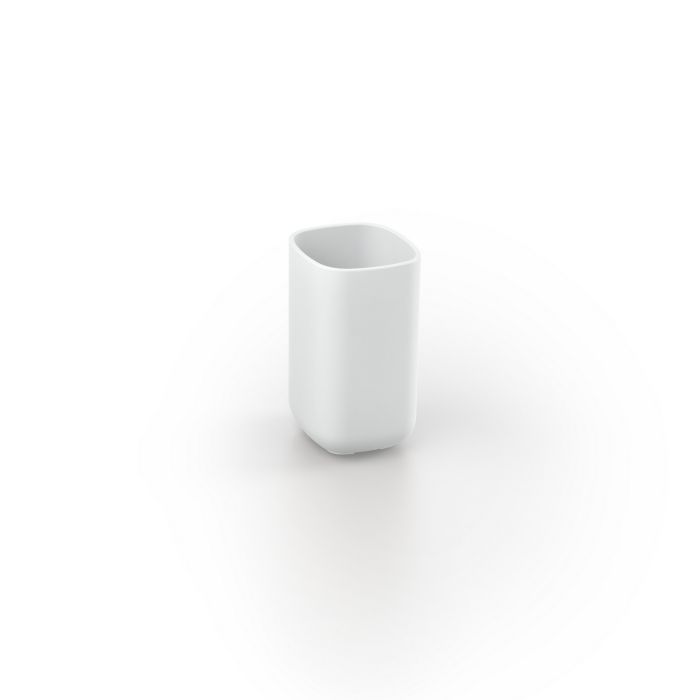 Porta Spazzolini da Appoggio Bianco in Resine Termoplastiche Mod. Pod main product photo