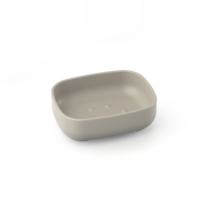 Porta Sapone da Appoggio Tortora in Resine Termoplastiche Mod. Pod main product photo
