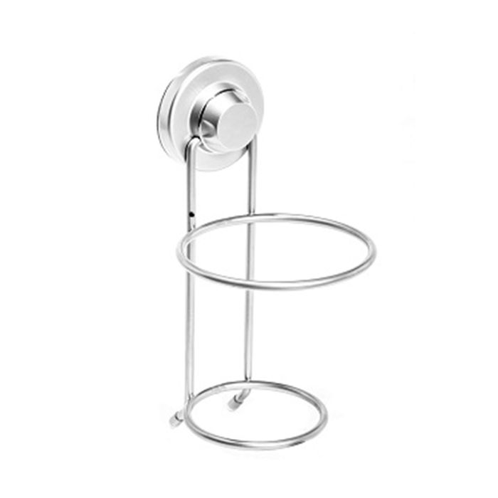 Supporto per Asciugacapelli Satinato in Acciaio con verniciatura epossidica e materiale termoplastico Mod. Shower Lock main product photo