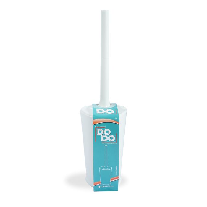 Porta Scopino Da Appoggio Bianco in Materiale Termoplastico Mod. Dodo main product photo