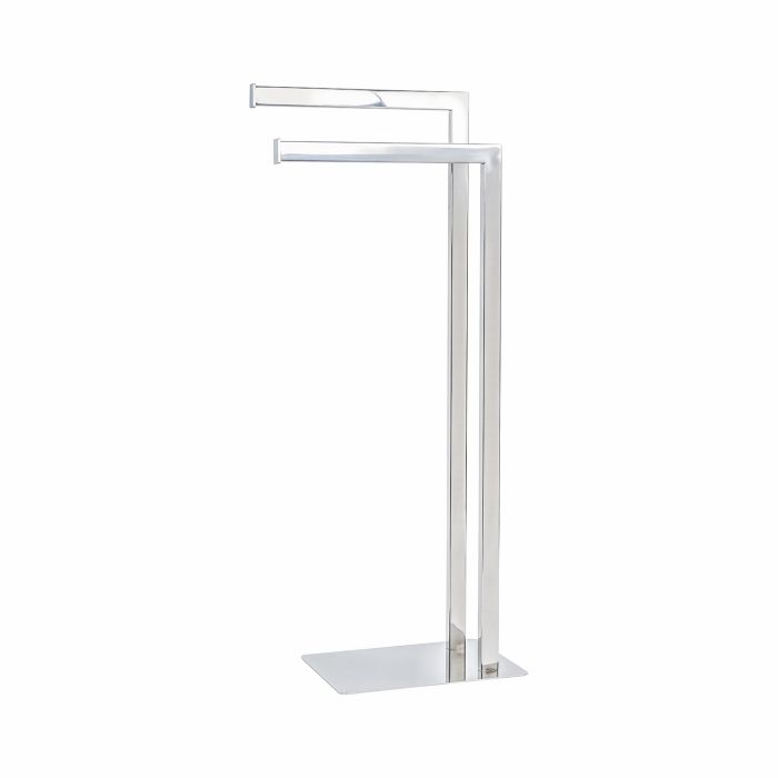 Piantana Porta Asciugamani Lucido in Acciaio Inox Aisi 304 Mod. Zeus main product photo