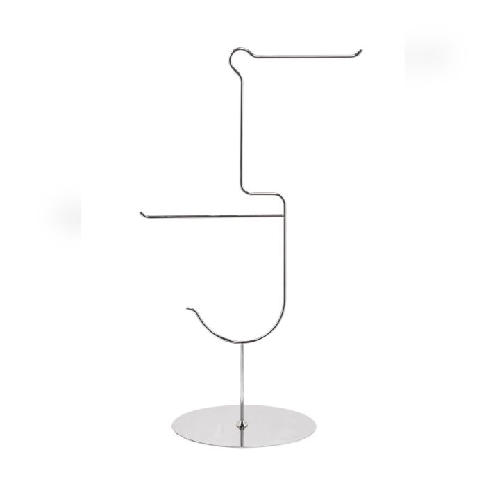 Piantana Porta Asciugamani Lucido in Acciaio Inox Aisi 304 Mod. Pellicano main product photo