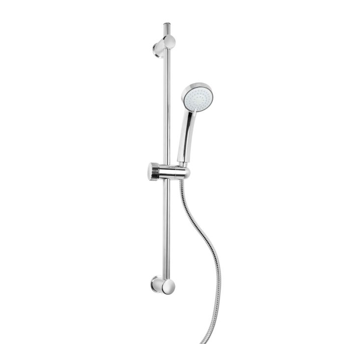 Barra Saliscendi Doccia Tondo Cromo in Acciaio Inox e ABS Mod. Procida main product photo
