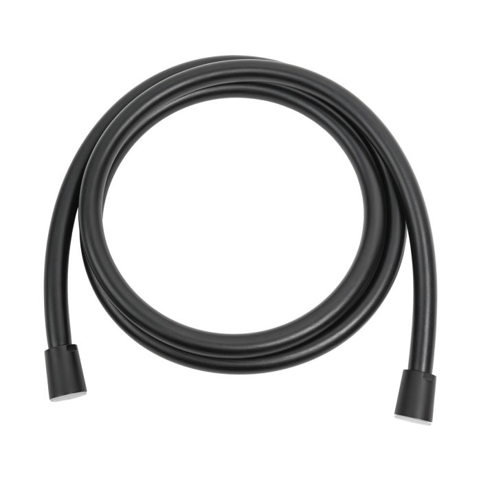 Tubo Flessibile Doccia o Vasca Nero Opaco in PVC Mod. Flex Black main product photo