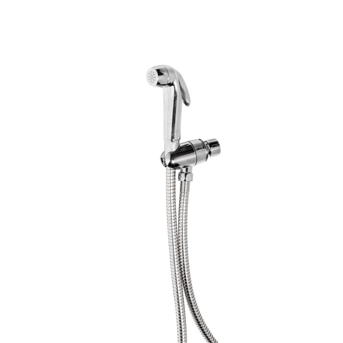 Doccetta Idroscopino Stondata Cromo in ABS e Acciaio Inox Mod. Shataff Round main product photo