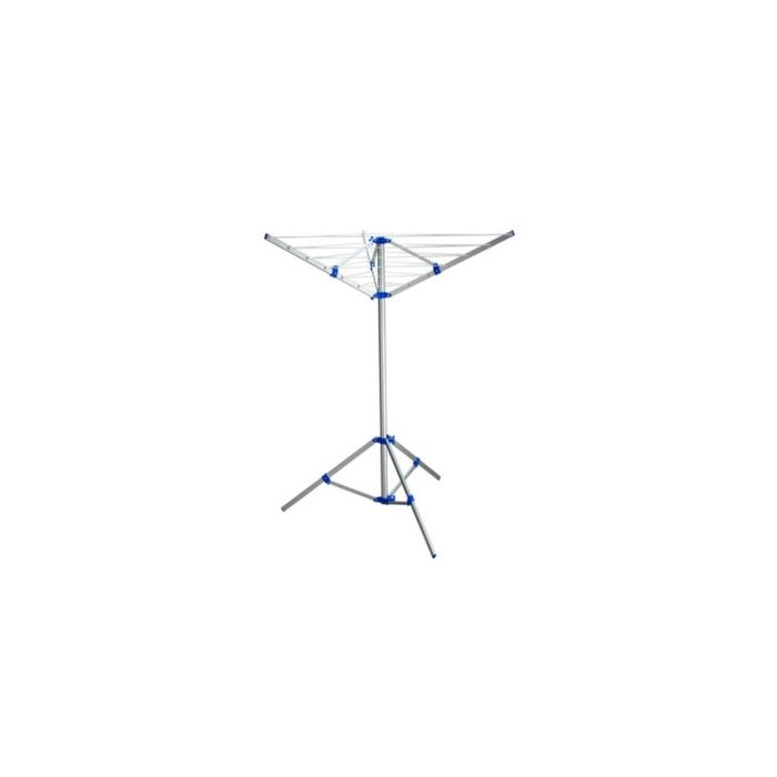 Stendibiancheria a 3 bracci in alluminio 120x120x145h cm main product photo