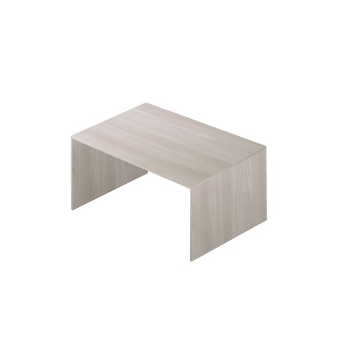 Scrivania ufficio con pannello frontale h 73 cm colore Olmo Chiaro main product photo