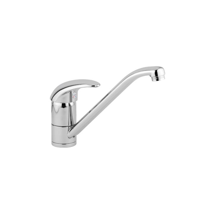 Miscelatore lavello cucina con doccetta estraibile cromato mod. Web main product photo