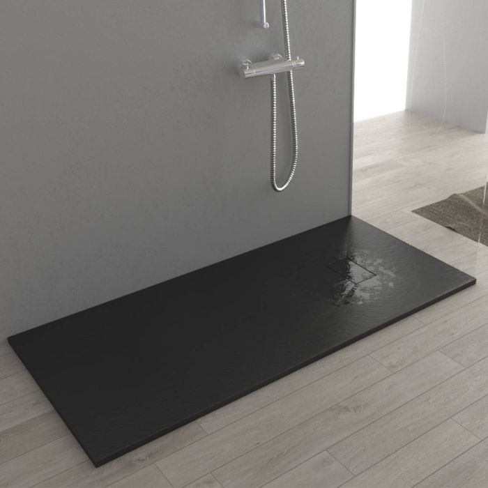 Piatto Doccia 70x90x2,5 cm Antracite Glasstone mod. Stein main product photo