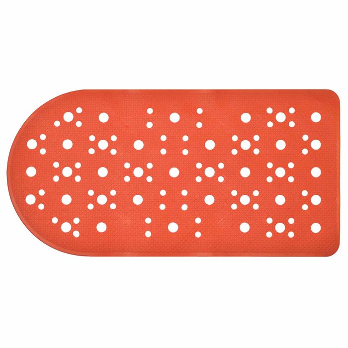 Tappetino vasca arancio rettangolare 36x72 CM mod. Bus main product photo