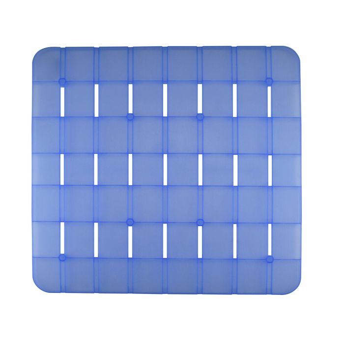 Pedana rigida doccia azzurra quadrata 55x55 CM main product photo