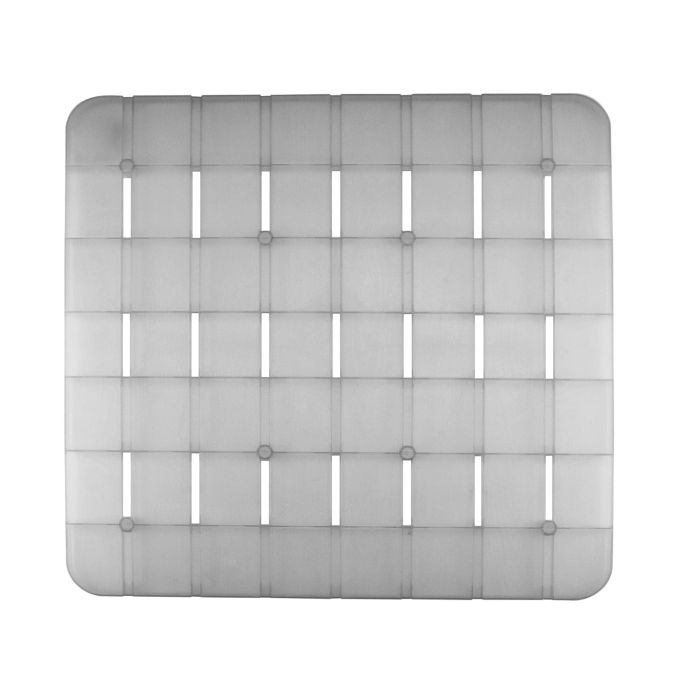 Pedana rigida doccia bianca trasparente quadrata 55x55 CM main product photo