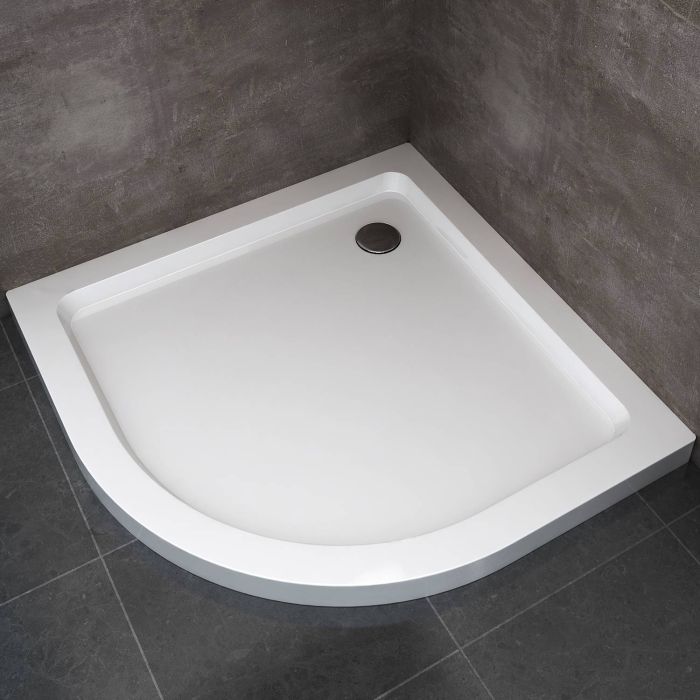 Piatto Doccia 90x90x5 cm Semicircolare Abs mod. Selene main product photo
