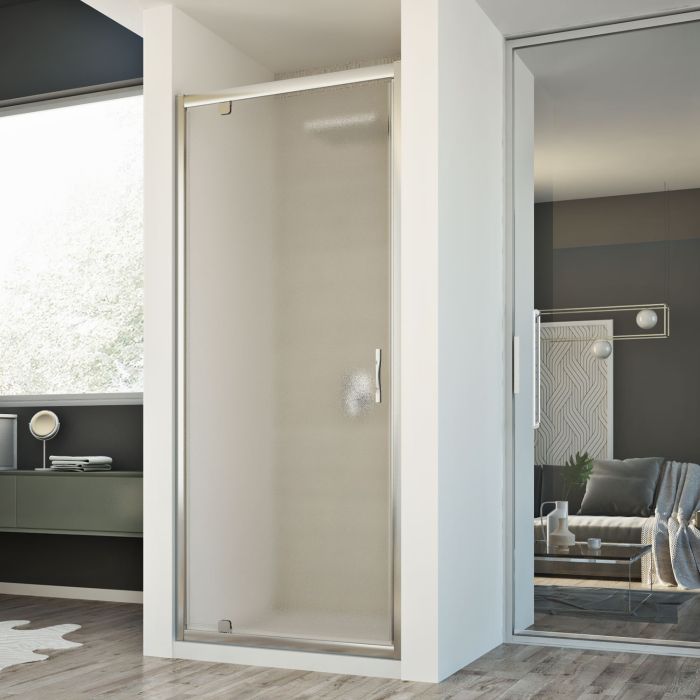 Porta Doccia 90CM H198 Stampato C mod. Cristal 1 Anta main product photo