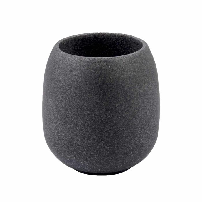 Porta Spazzolini Da Appoggio col. grigio in poliresina mod. Afra main product photo