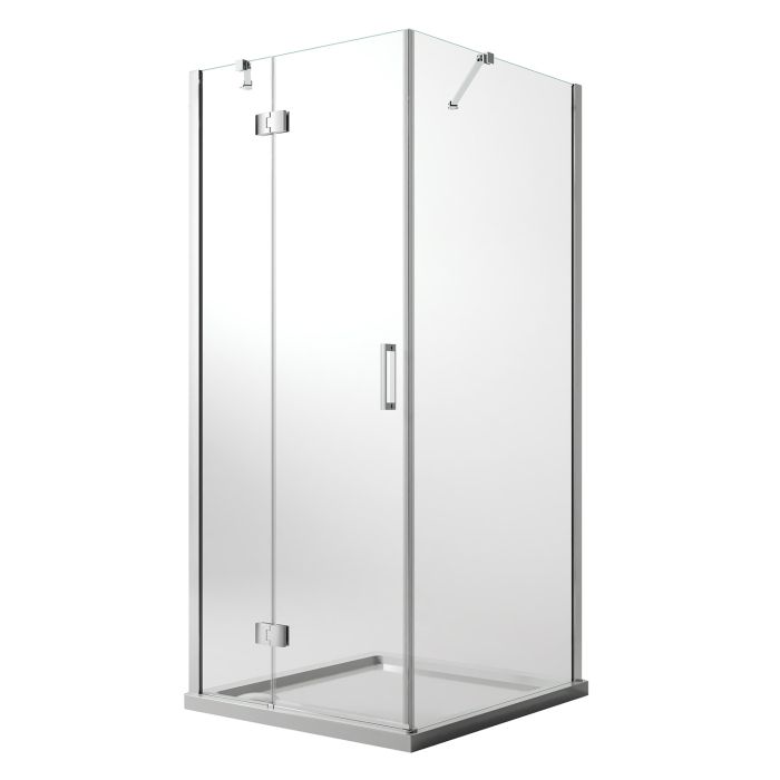 Box Doccia 70x75 CM H190 Trasparente con Easyclean mod. Flip Anta + Fisso main product photo