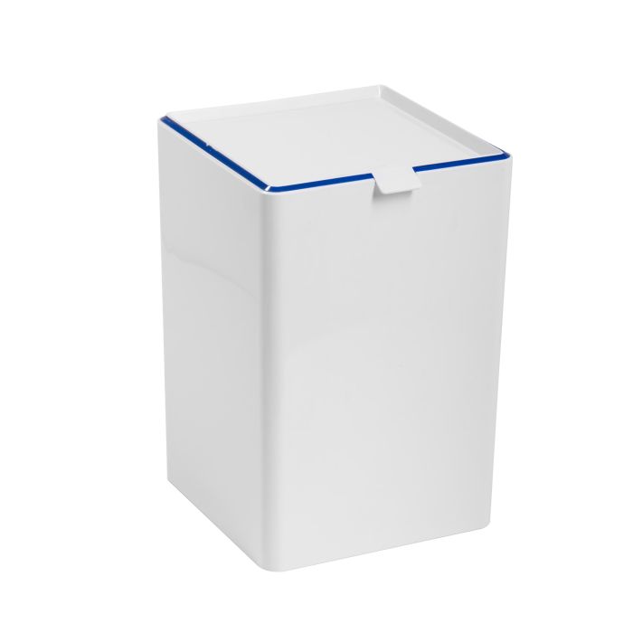 Gettacarta 8,5L Bianco E blu in resina termoplastica mod. Keope main product photo