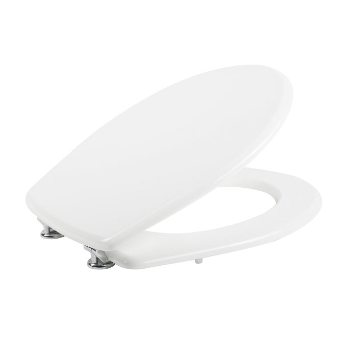 Sedile Wc Copriwater Copriasse Bianco mod. Colibrì main product photo