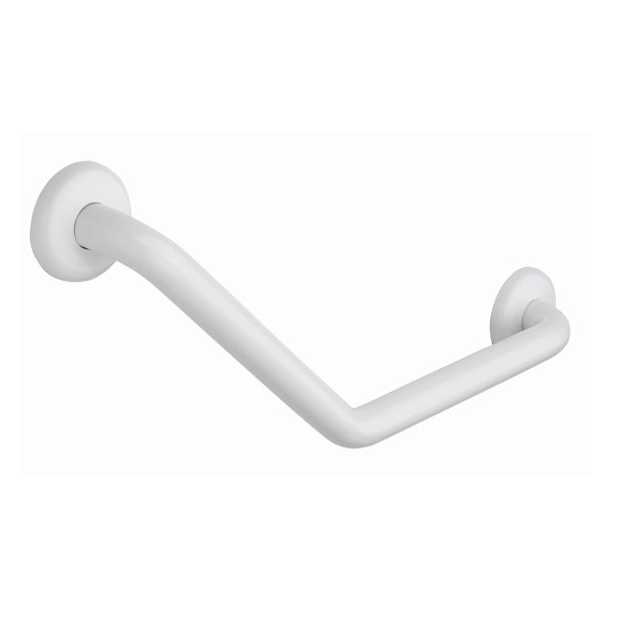 Maniglione Acciaio Verniciato Bianco 45° (Diametro 32Mm) main product photo