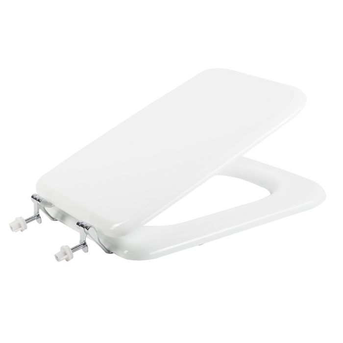 Sedile Wc Copriwater Copriasse Bianco mod. Conca Fit main product photo