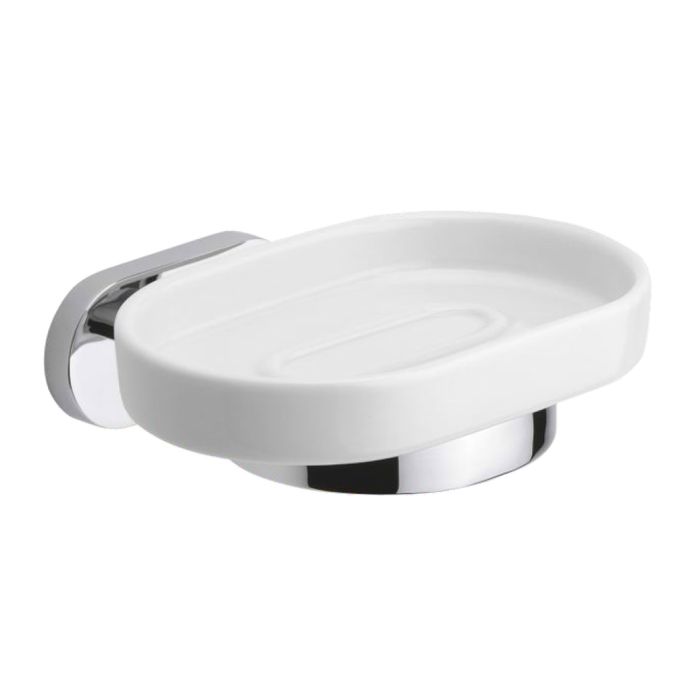 Porta sapone in ceramica e metallo fissaggio a parete mod. Louise main product photo