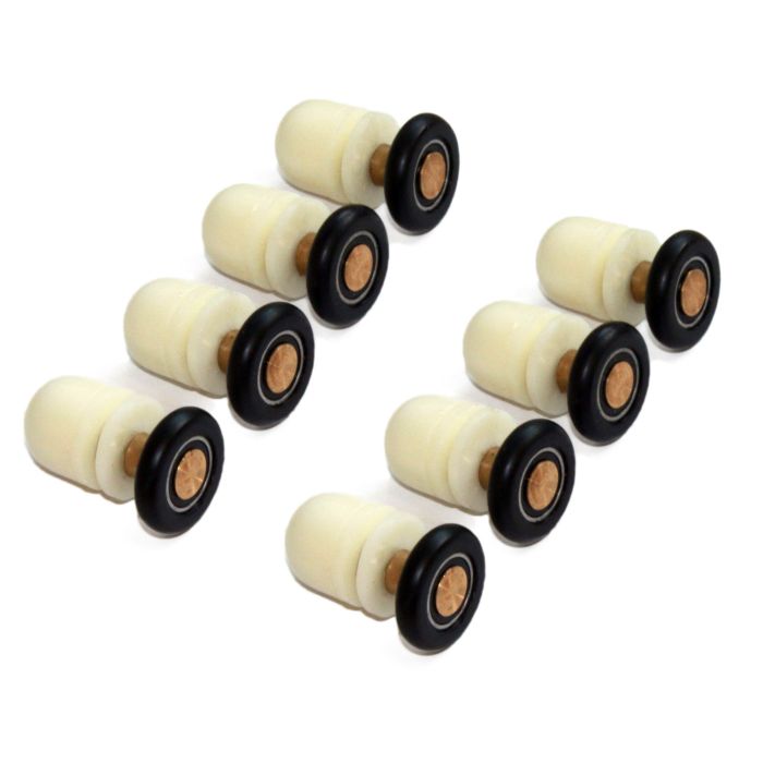 Kit 8 pz cuscinetti di ricambio vetro box doccia anta scorrevole Roger main product photo