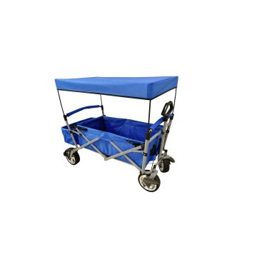 Carrello pieghevole blu con tettuccio mod. Baja