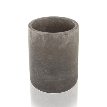 Porta Spazzolini Da appoggio in cemento mod. Piedra